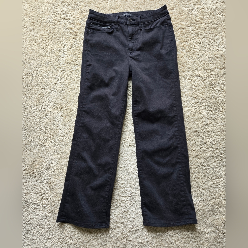 Athleta Sculptek Black Cropped Jeans